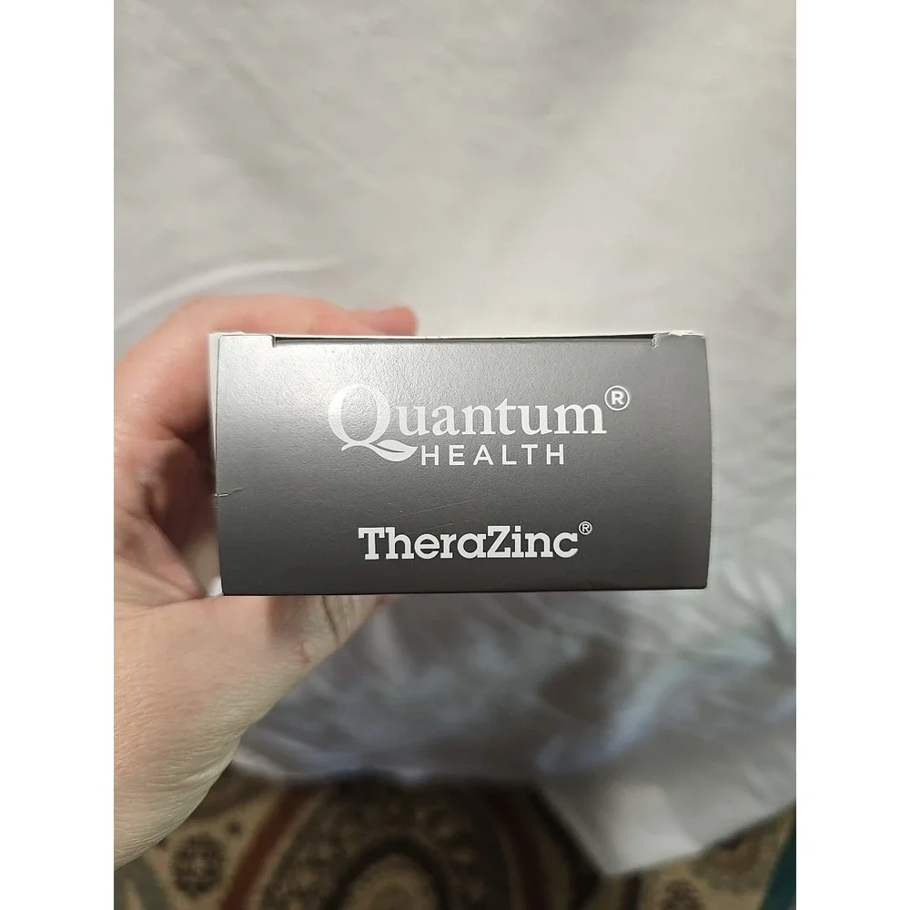 Quantum Health TheraZinc USDA Organic Zinc Lozenges|Blood Orange|Immune Support